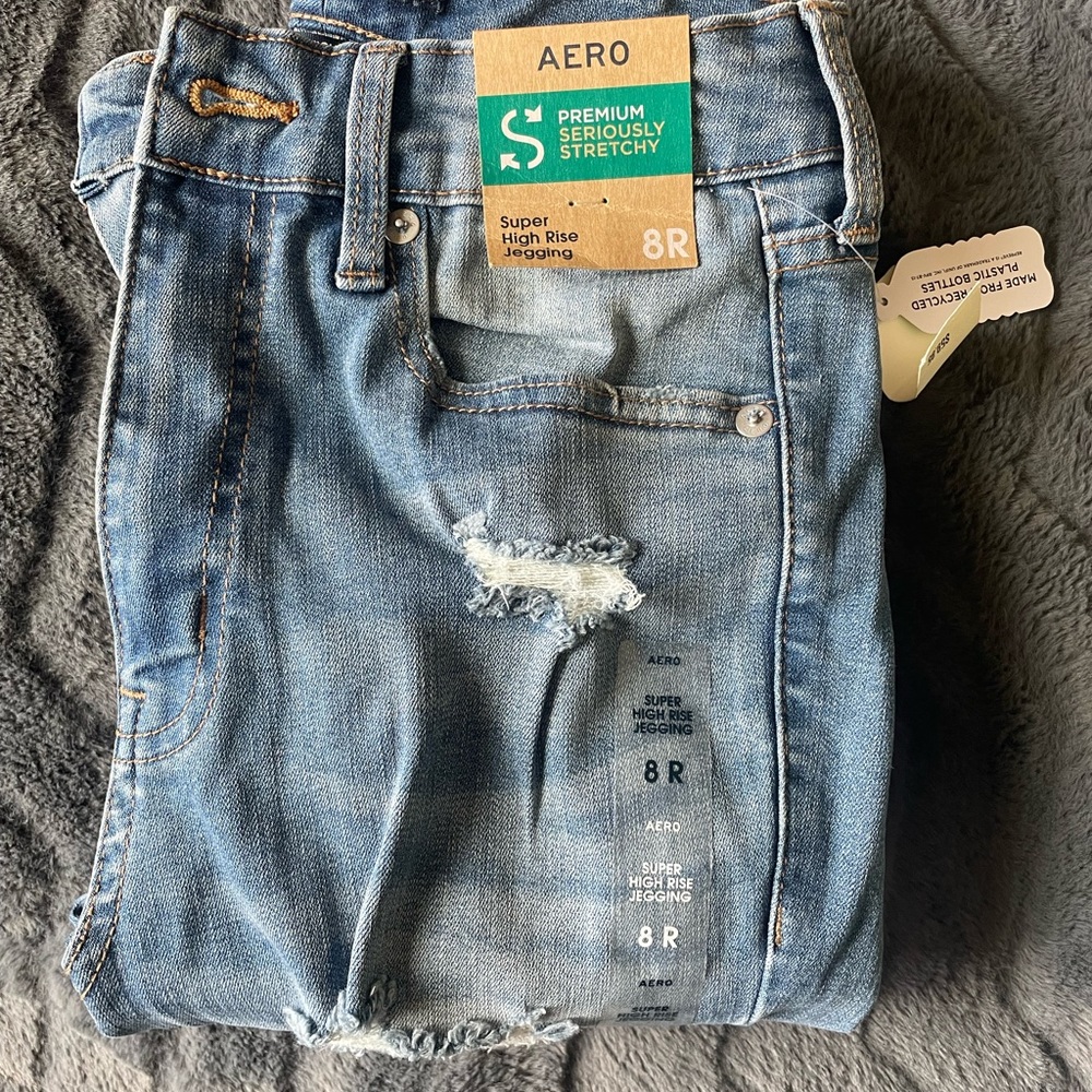 Aeropostale High Rise Skinny Jeans